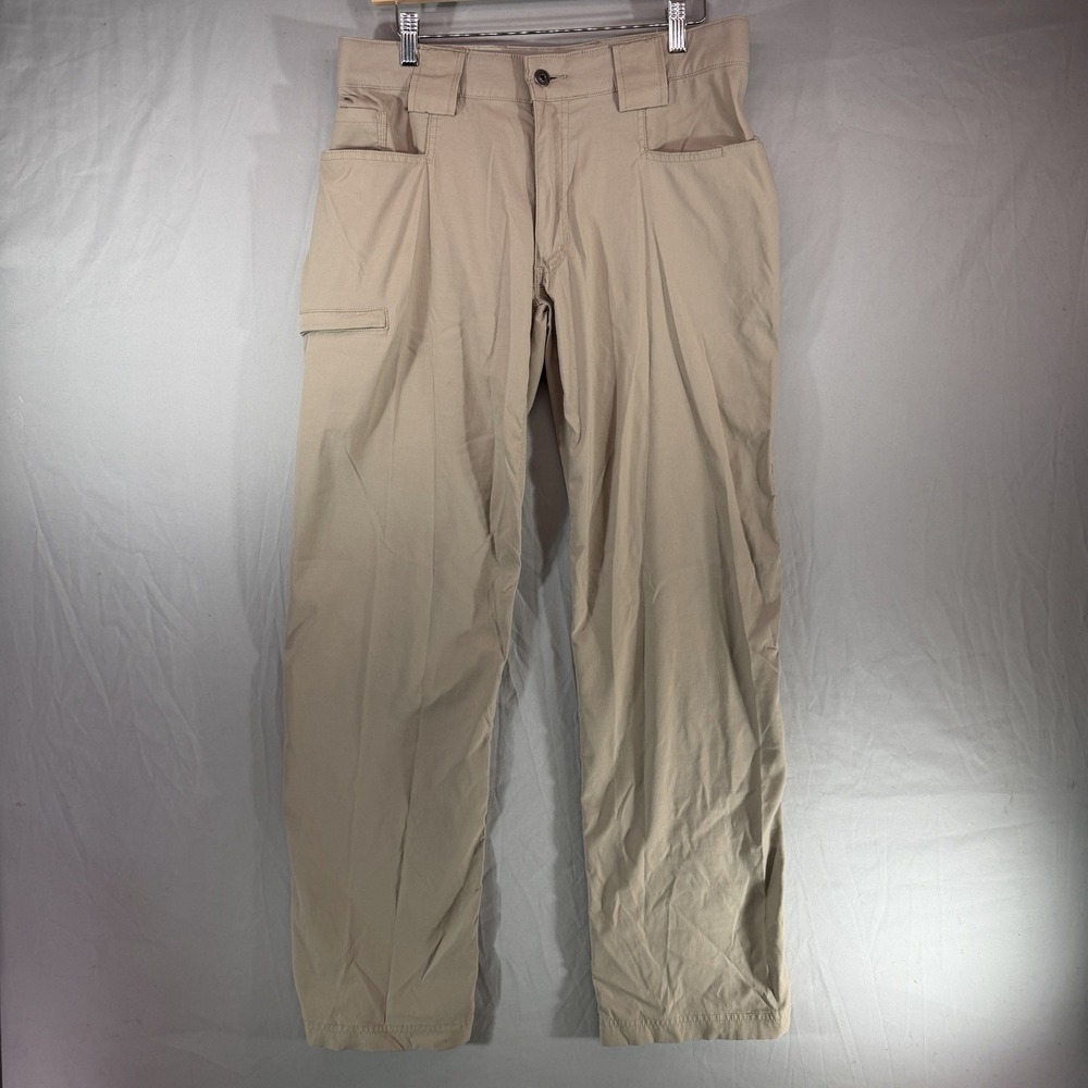 Duluth Trading Co Flex Dry On The Fly Pants Mens 32x32  Cargo Utility Work Wear